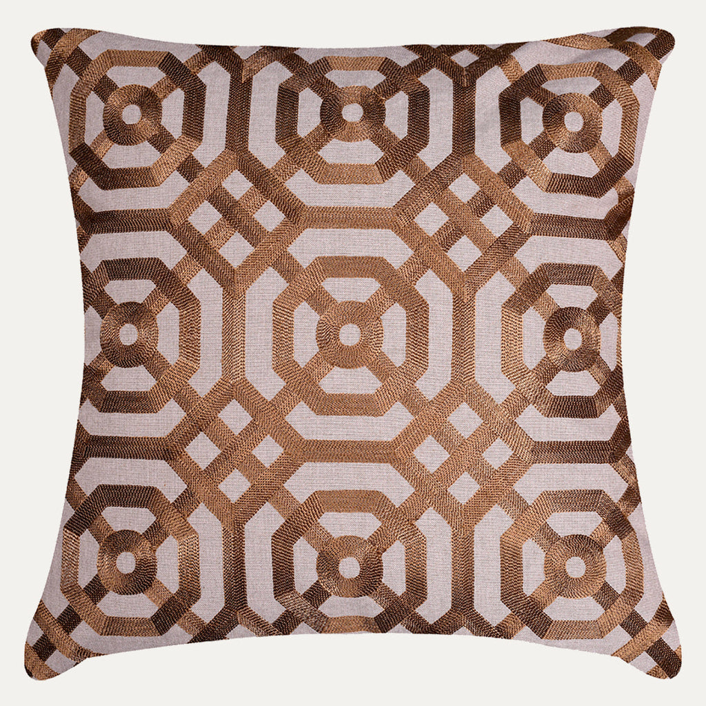 Brown Throw Pillow Covers - 20 x 20 inches