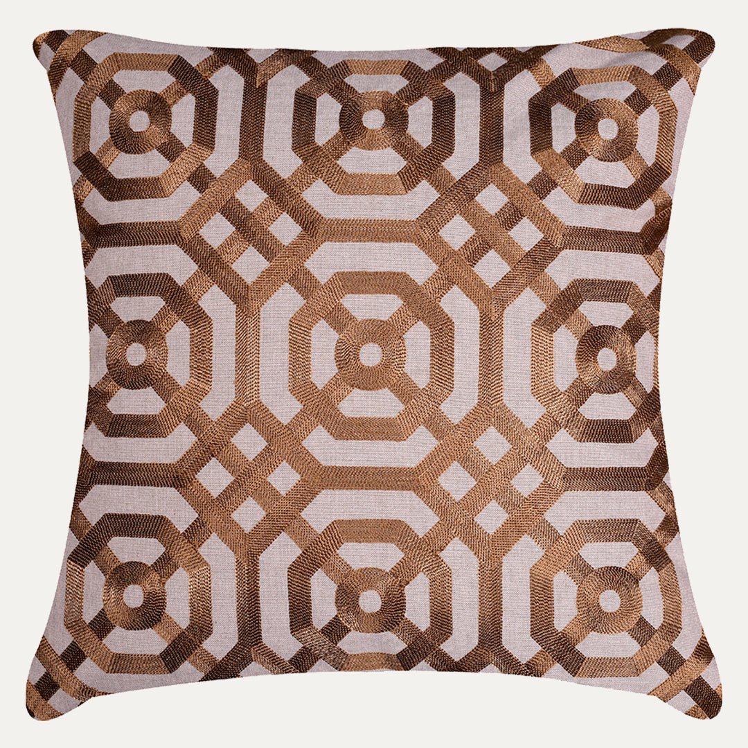 Brown Throw Pillow Covers - 20 x 20 inches