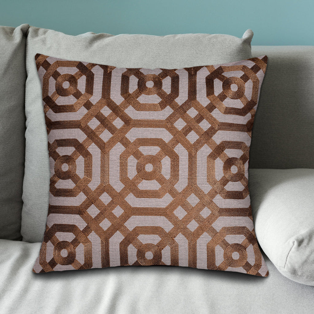 Brown Throw Pillow Covers - 20 x 20 inches