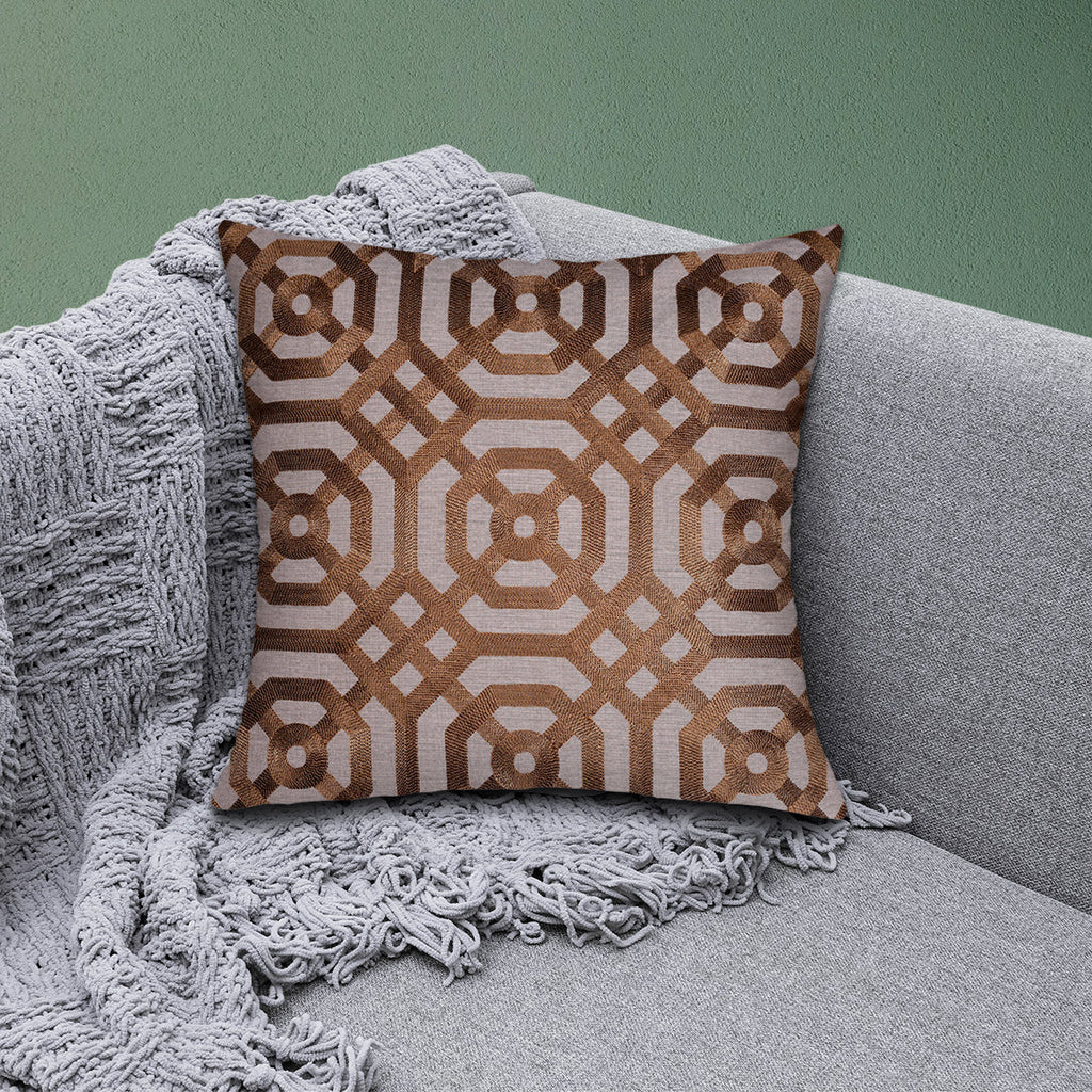 Brown Throw Pillow Covers - 20 x 20 inches