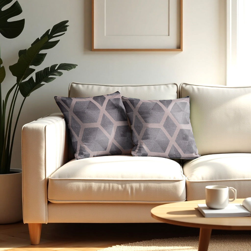Brown Throw Pillow Covers - 20 x 20 inches