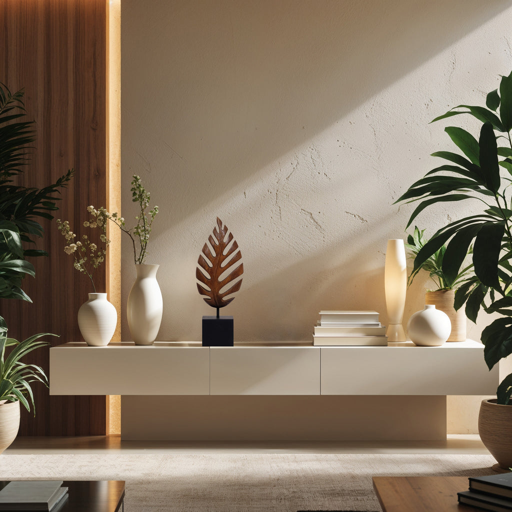 Madilyn Leaf – Hand-Carved Wooden Sculpture, Artistic Home Décor, Gift for Mom