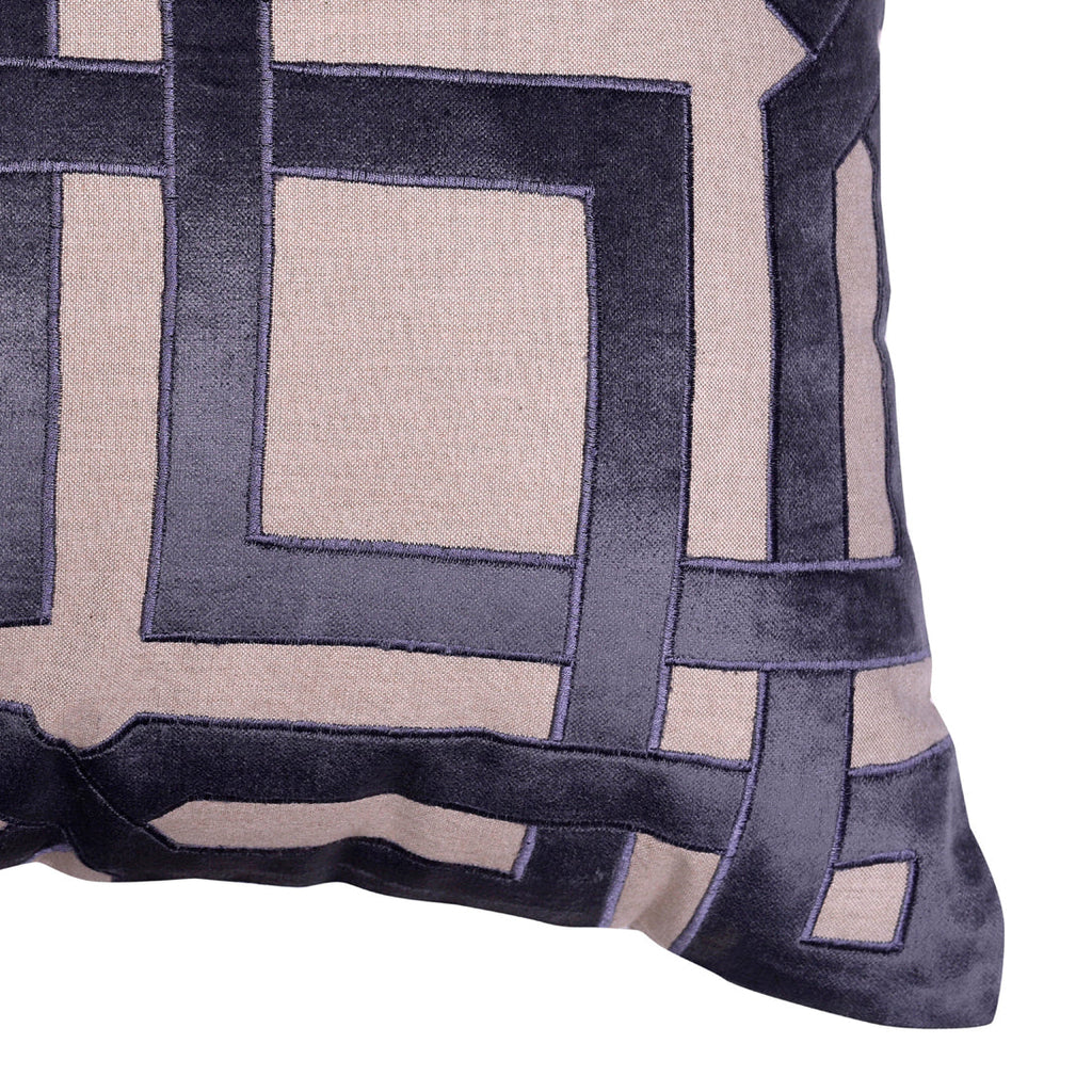 Beige Brown Throw Pillow Covers - 20 x 20 inches