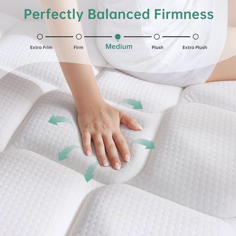 Full Size 10 Inch Hybrid Thermoregulating Mattress