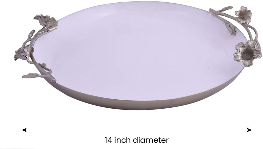 Large Round Serving Tray