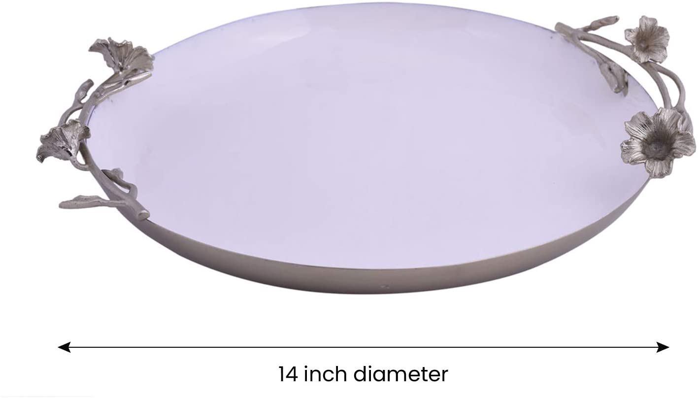 Large Round Serving Tray