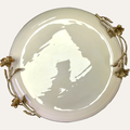 Large Round Serving Tray