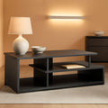Econ Low Rise TV Stand Black For Small Spaces Living Room
