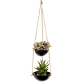 Hanging Planter with 2 Pots
