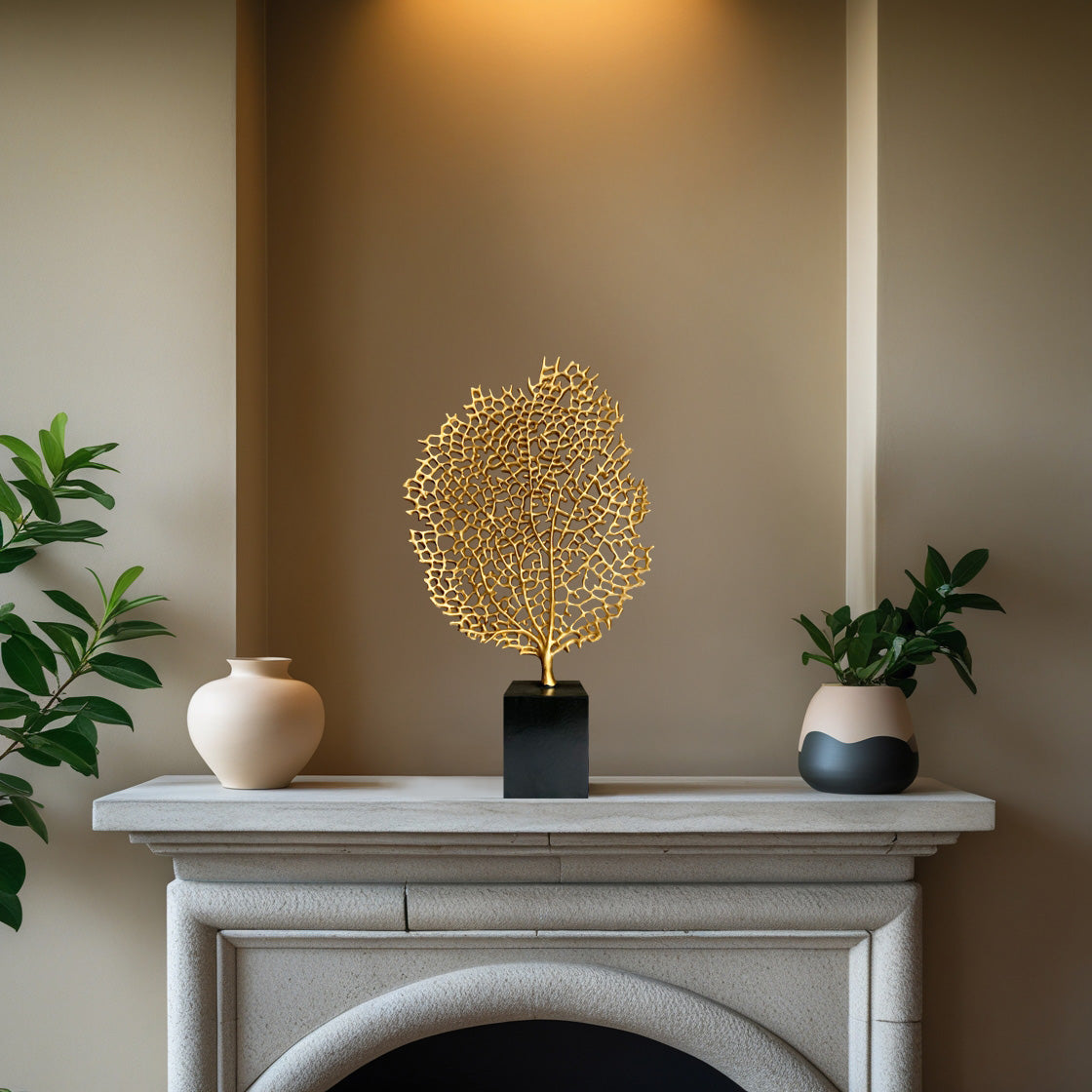 Coral Fortune – Hand Carved Lucky Coral Sculpture