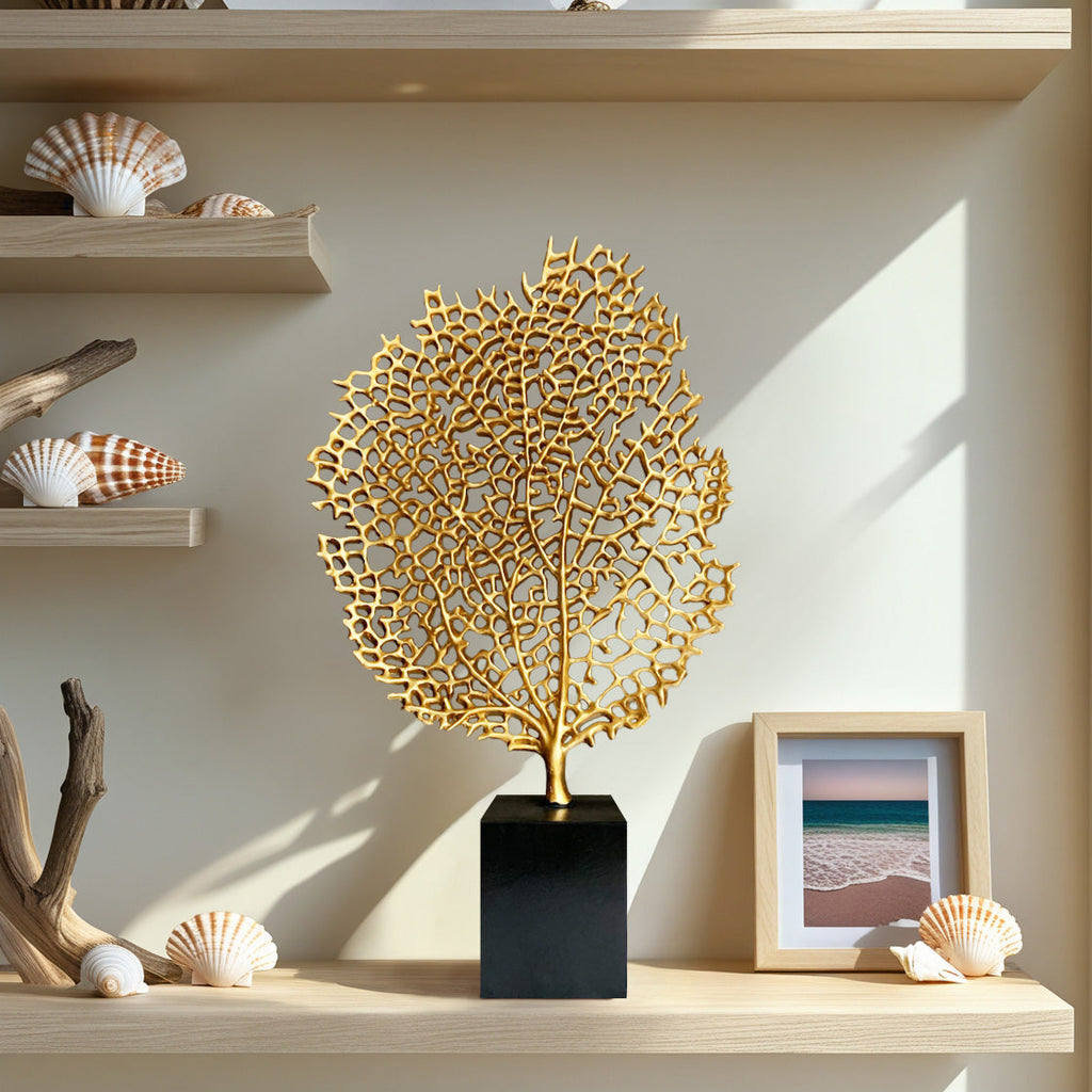 Coral Fortune – Hand Carved Lucky Coral Sculpture