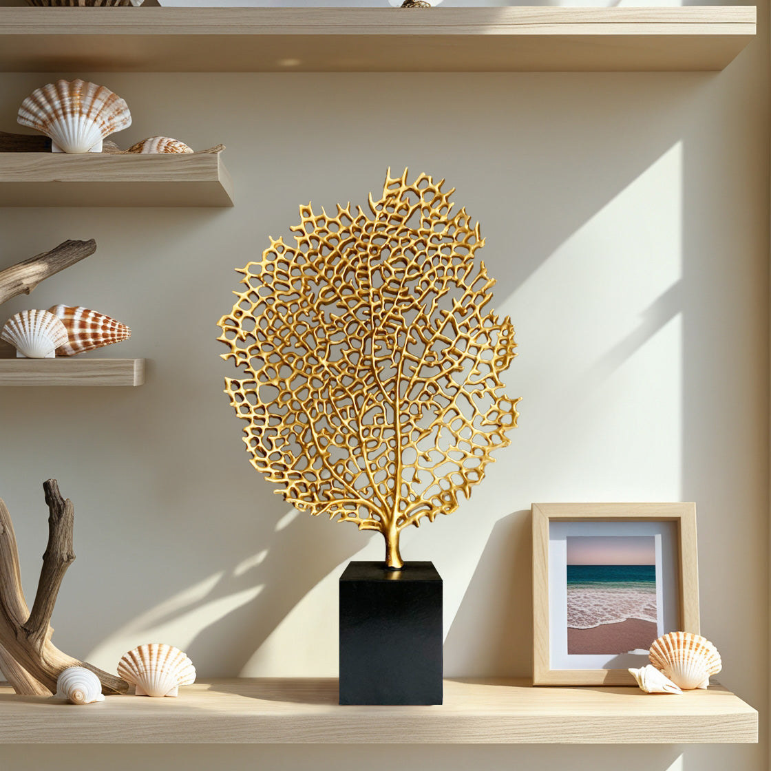 Coral Fortune – Hand Carved Lucky Coral Sculpture