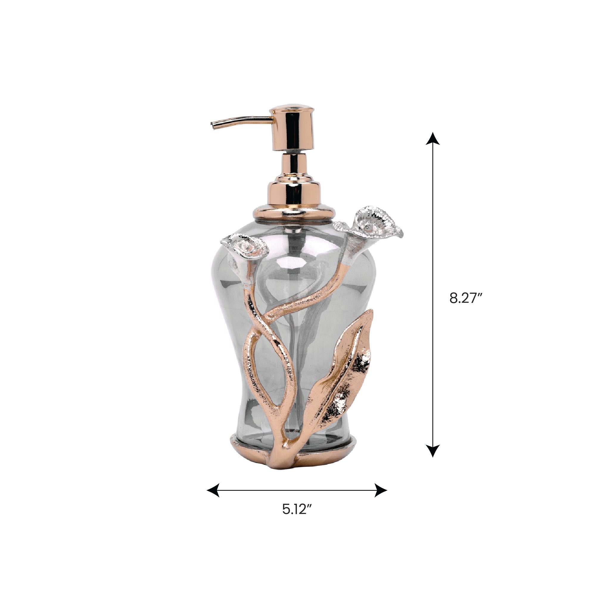 Calla Lily Grace – Artistic Floral Accent Handmade Bathroom Accessories Collection