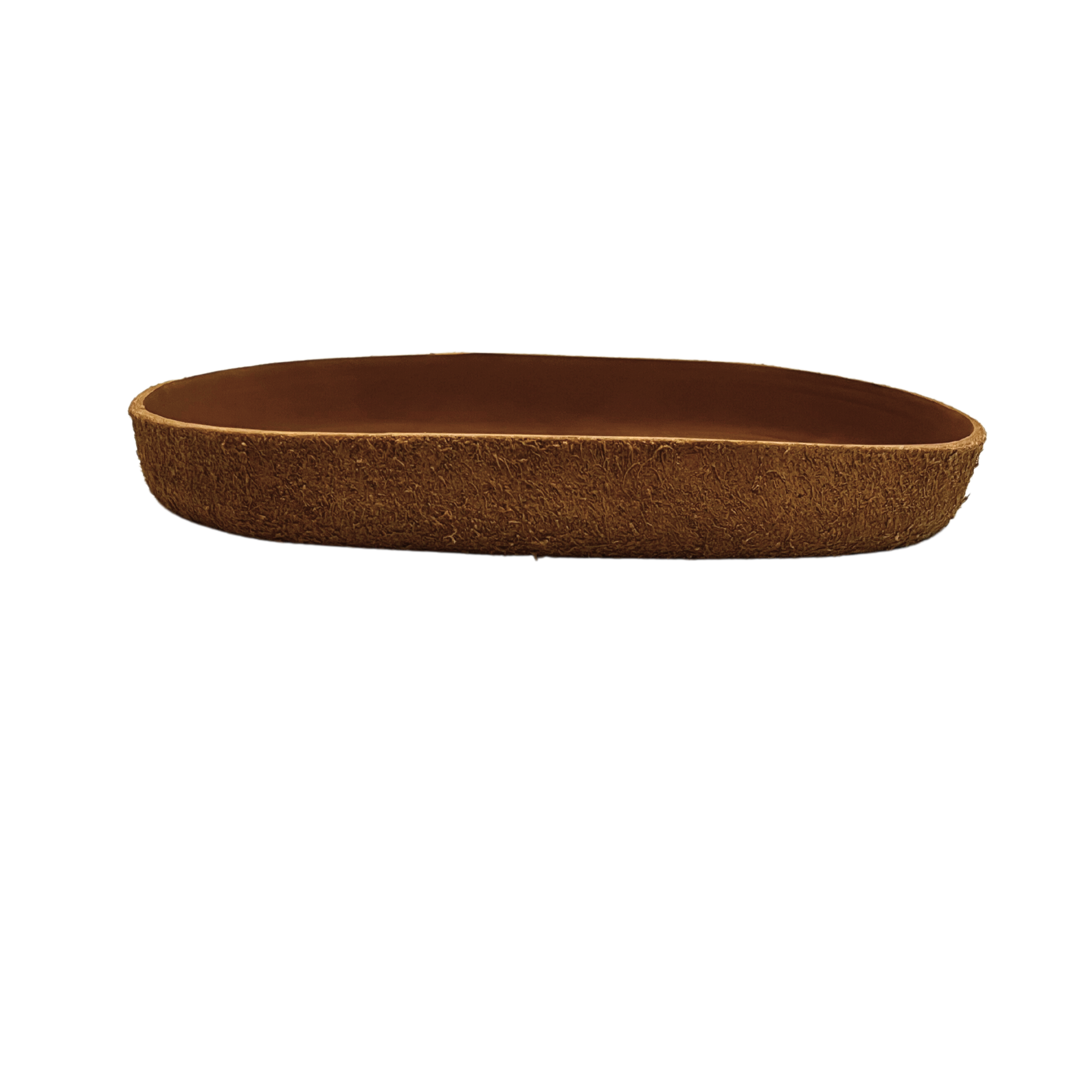 Leather Valet Tray: Oval