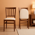 Stakmore Fruitwood Folding Chair Solid Wood 2 Pack