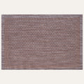 Decozen Placemats - Table Protector for Kitchen Decor Scratch Heat Resistant Placemats Washable Wipeable Indoor Outdoor Home Decor Table Place Mats Vinyl PVC 18x12 Inches - Brown Gold