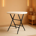 28In Ultra Portable Folding Bar Height Cocktail Table