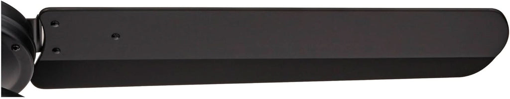 Matte Black Ceiling Fan 52 Inch With Integrated LED Remote