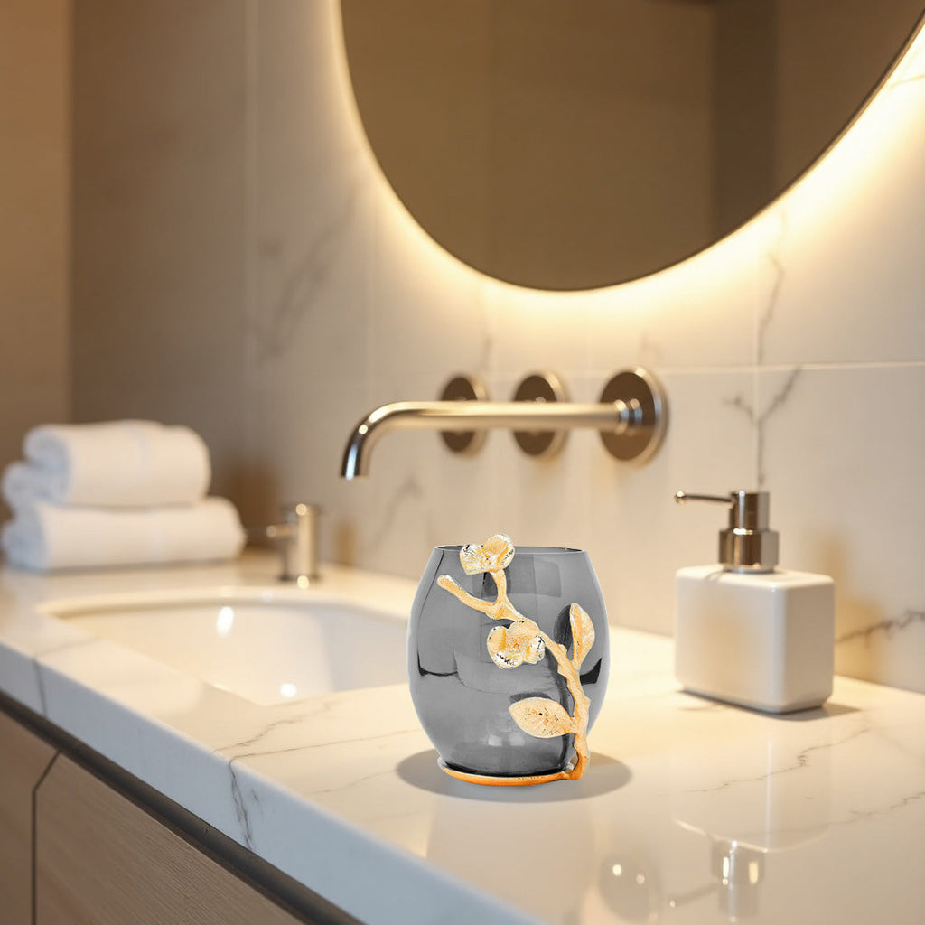 Milli Essence – Handmade Bathroom Tumbler, Modern Decorative Counter Accessory