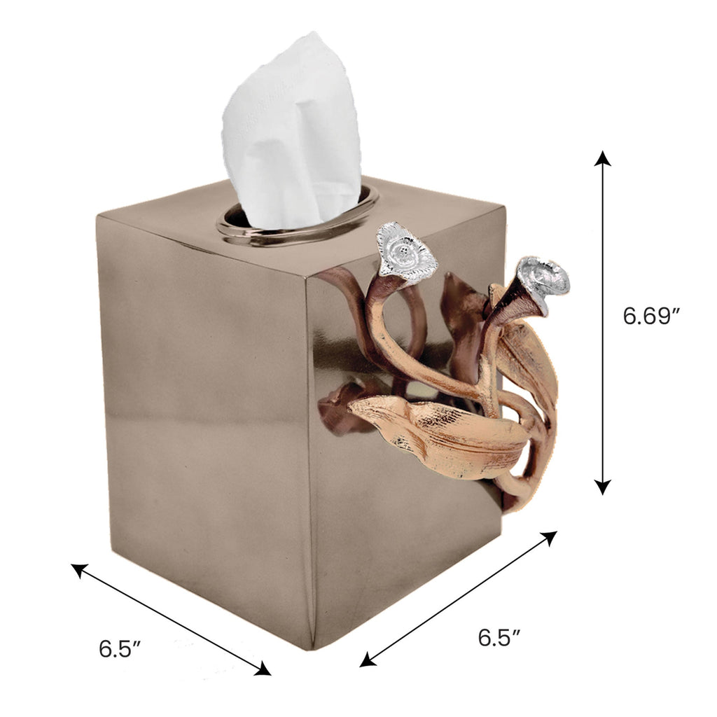Calla Grace – Artistic Floral Decorative Home Decor Handmade Tissue Box Cover