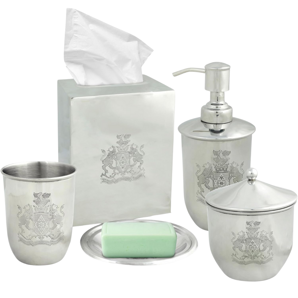 The Durkee Collection - Elegant Modern Bathroom Décor Accessories Set of 5