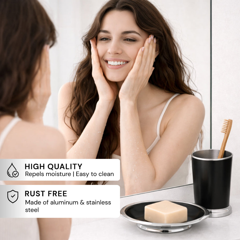 The Maebrie Collection - Elegant Modern Bathroom Décor Accessories Set of 5