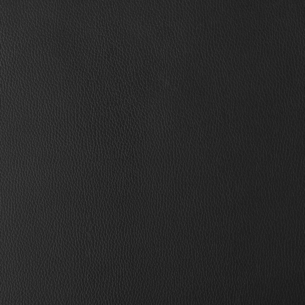 Modern Black Faux Leather Swivel Bar Stool for Kitchen