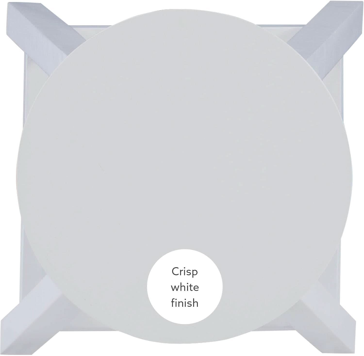Zeke White 24 Inch Counter Stool Modern Kitchen Seating