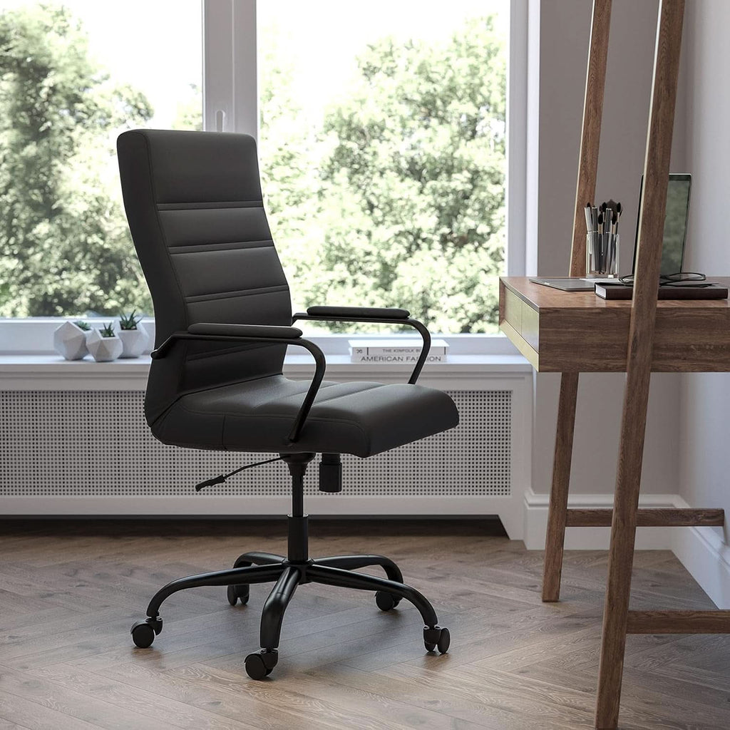Whitney High Back Desk Chair With Adjustable Height