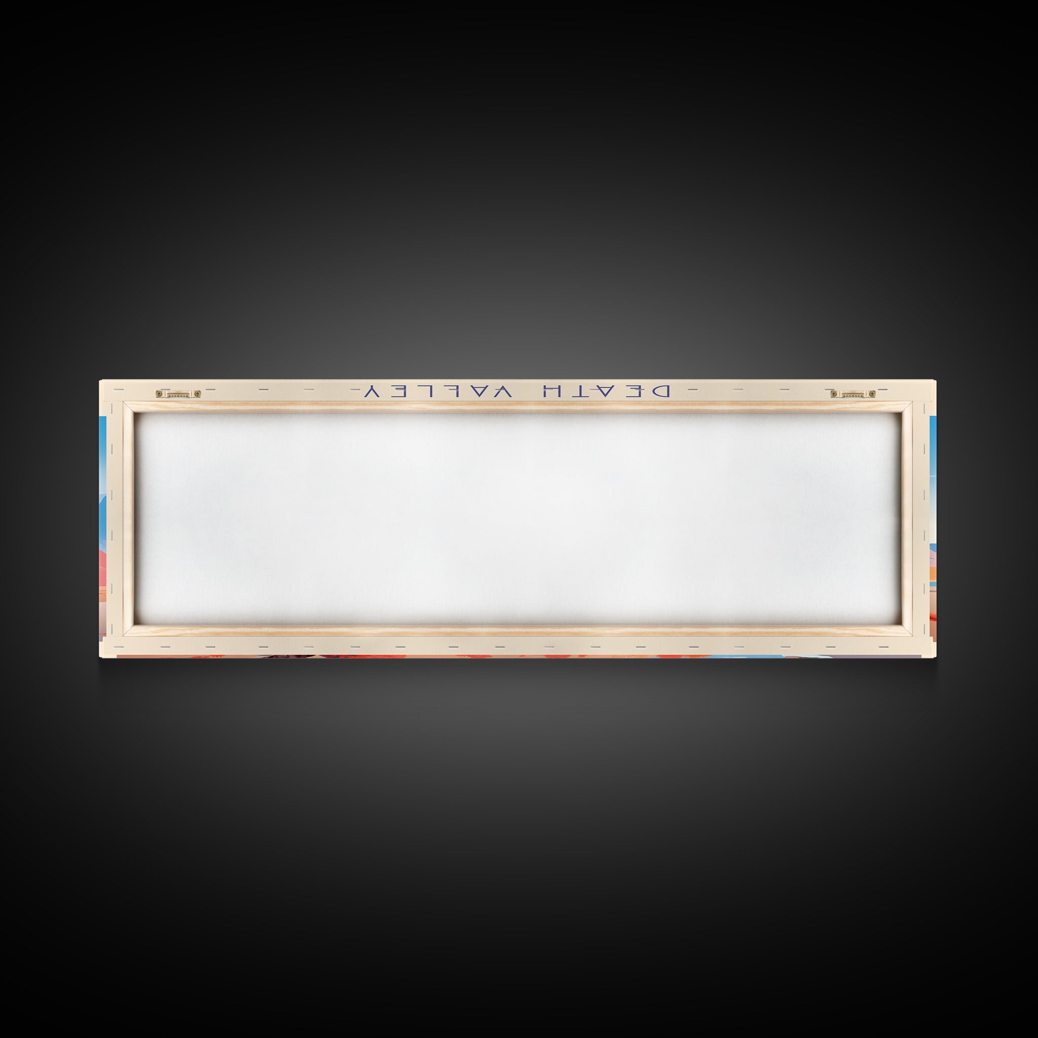 Death Valley National Park, Panoramic California Travel Art, National Park Print, Minimalist Travel Art, Midcentury Modern Style Landscape