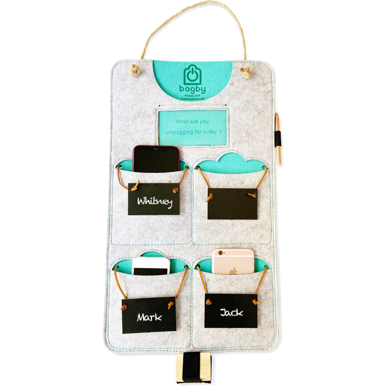 Bagby SOCIAL - 4 Pocket Phone Holder