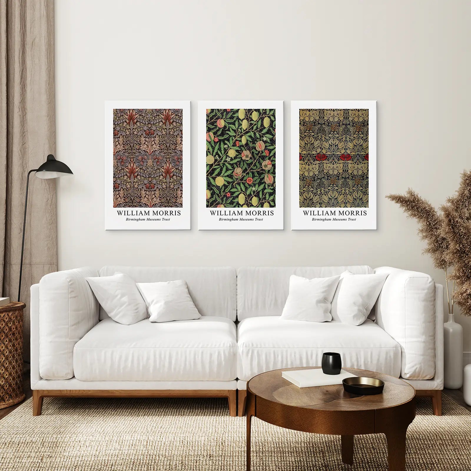 William Morris 3 Piece Wall Art Set Home Decor