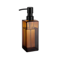Amber Glass Soap Pump
