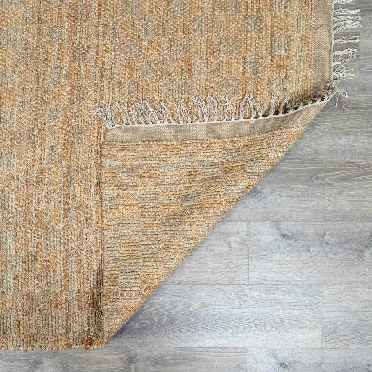 Lonut Checkered Jute Area Rug - Promo - Clearance