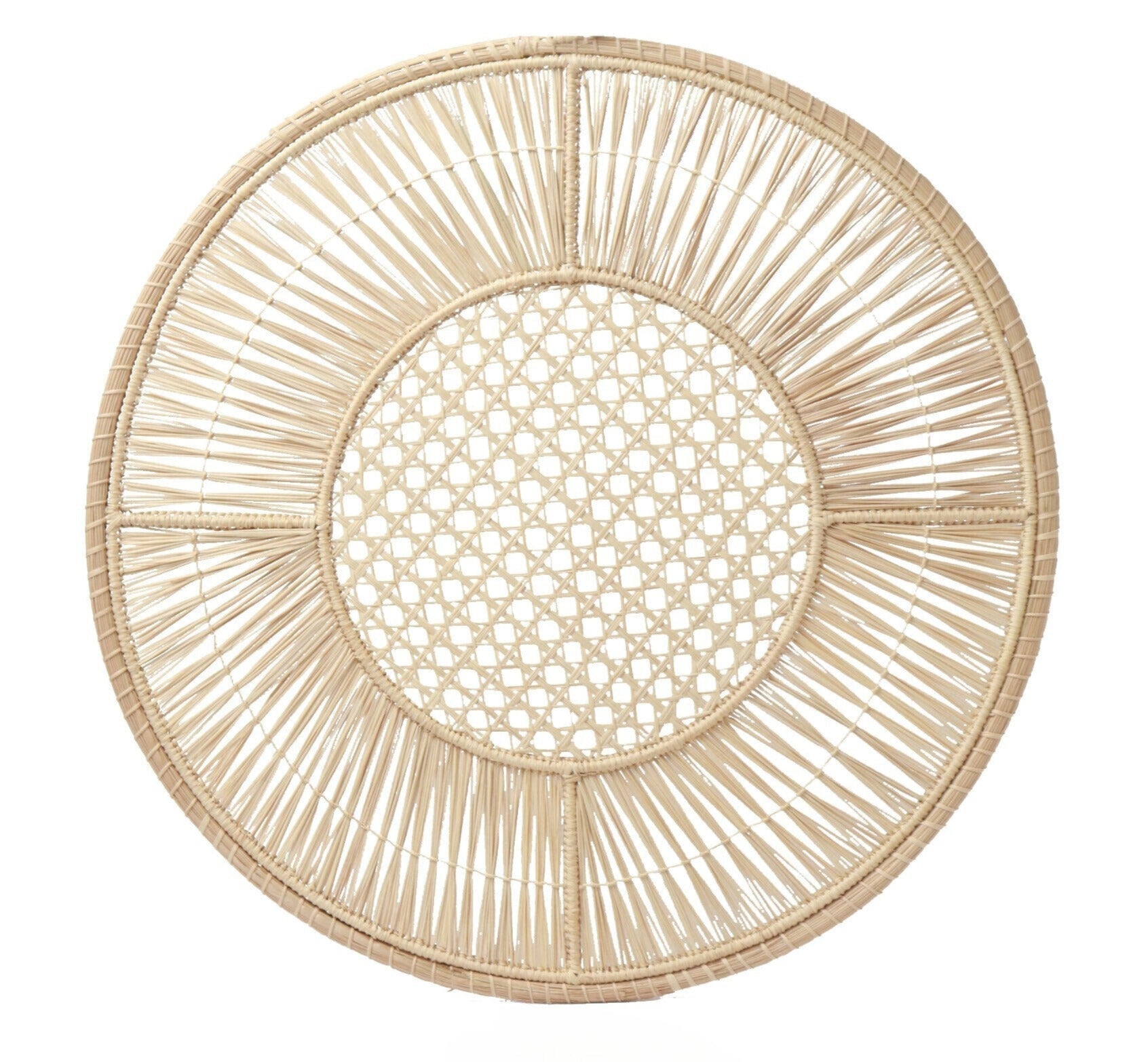 Radiant Handwoven Iraca Placemat