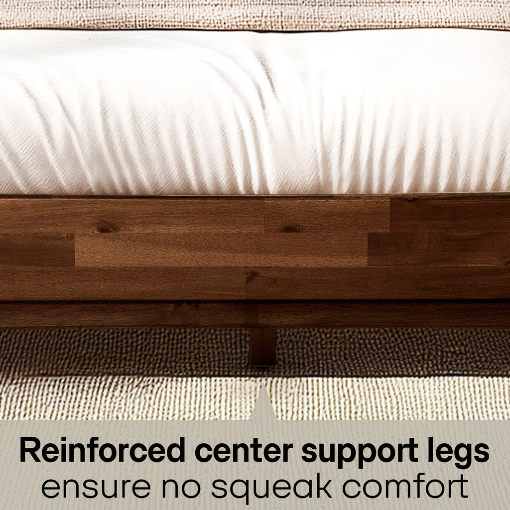 Aurora Solid Wood Bed Frame