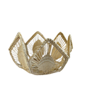 Petals Medium Handwoven Iraca Basket