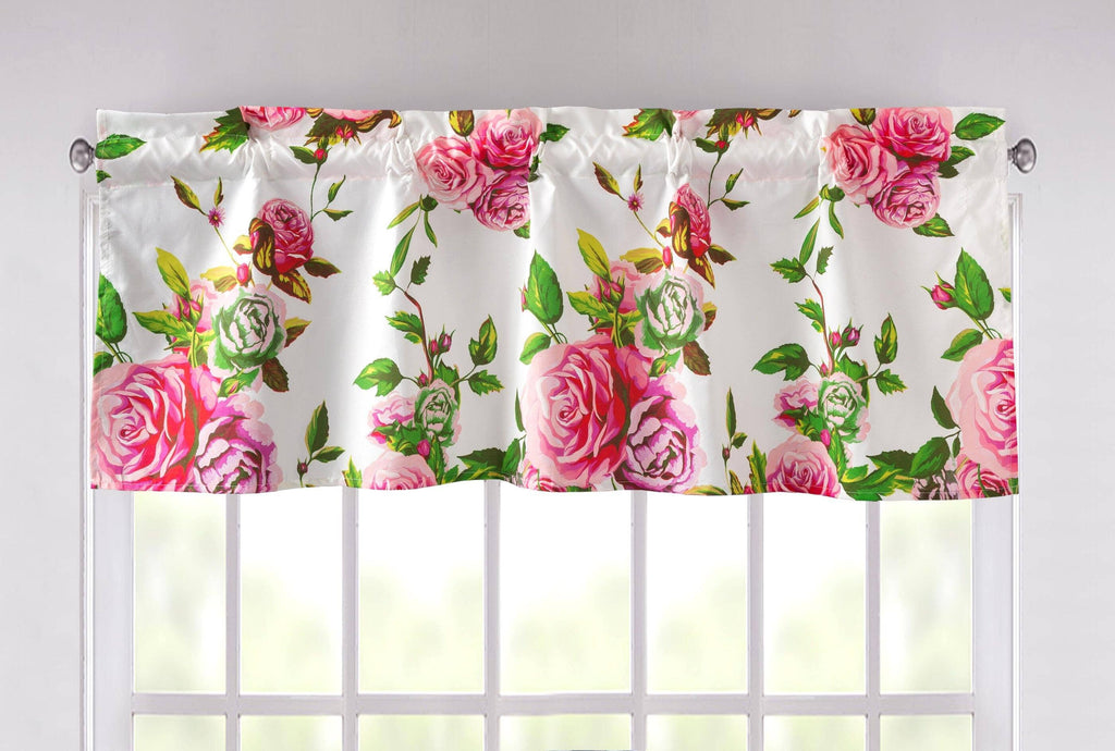 DaDa Bedding Bed in a Bag Bundle Set - Romantic Roses Lovely Blooming Floral Bedding Set (JHW-879)
