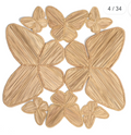 Butterfly Handwoven Iraca Palm Placemat