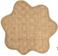 Scallop Weave Handwoven Iraca Palm Placemat