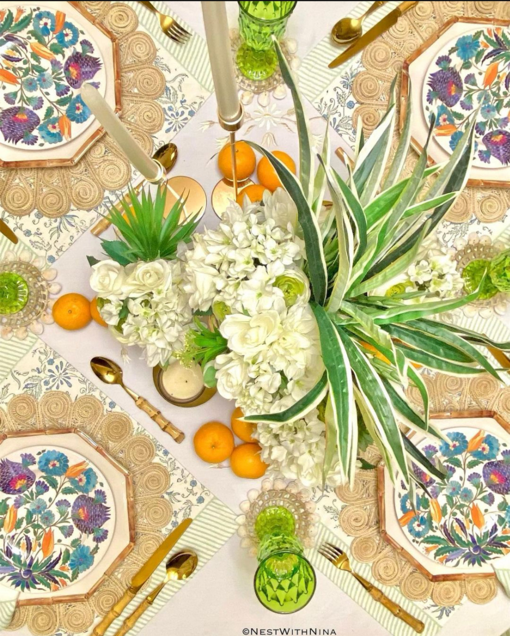 Elegance Handwoven Iraca Placemat
