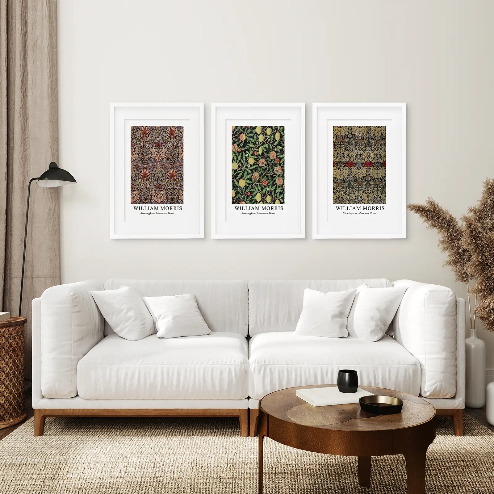 William Morris 3 Piece Wall Art Set Home Decor