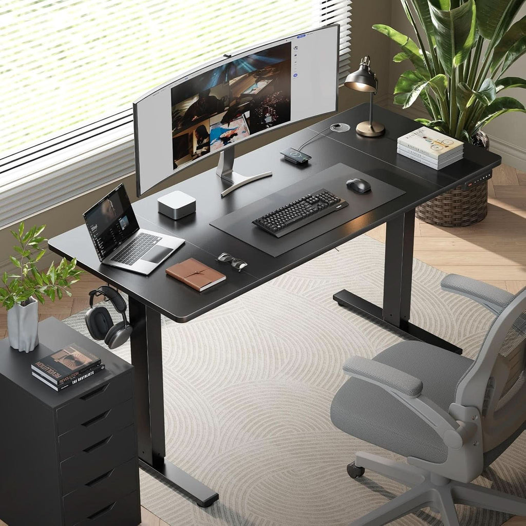 Adjustable Electric Standing Desk with Memory Presets