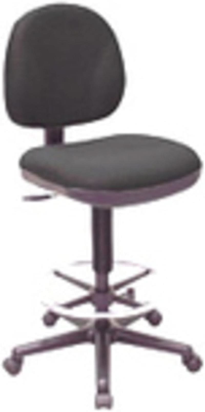 Pneumatic Adjustable Multi Task Stool Blue Ergonomic Back