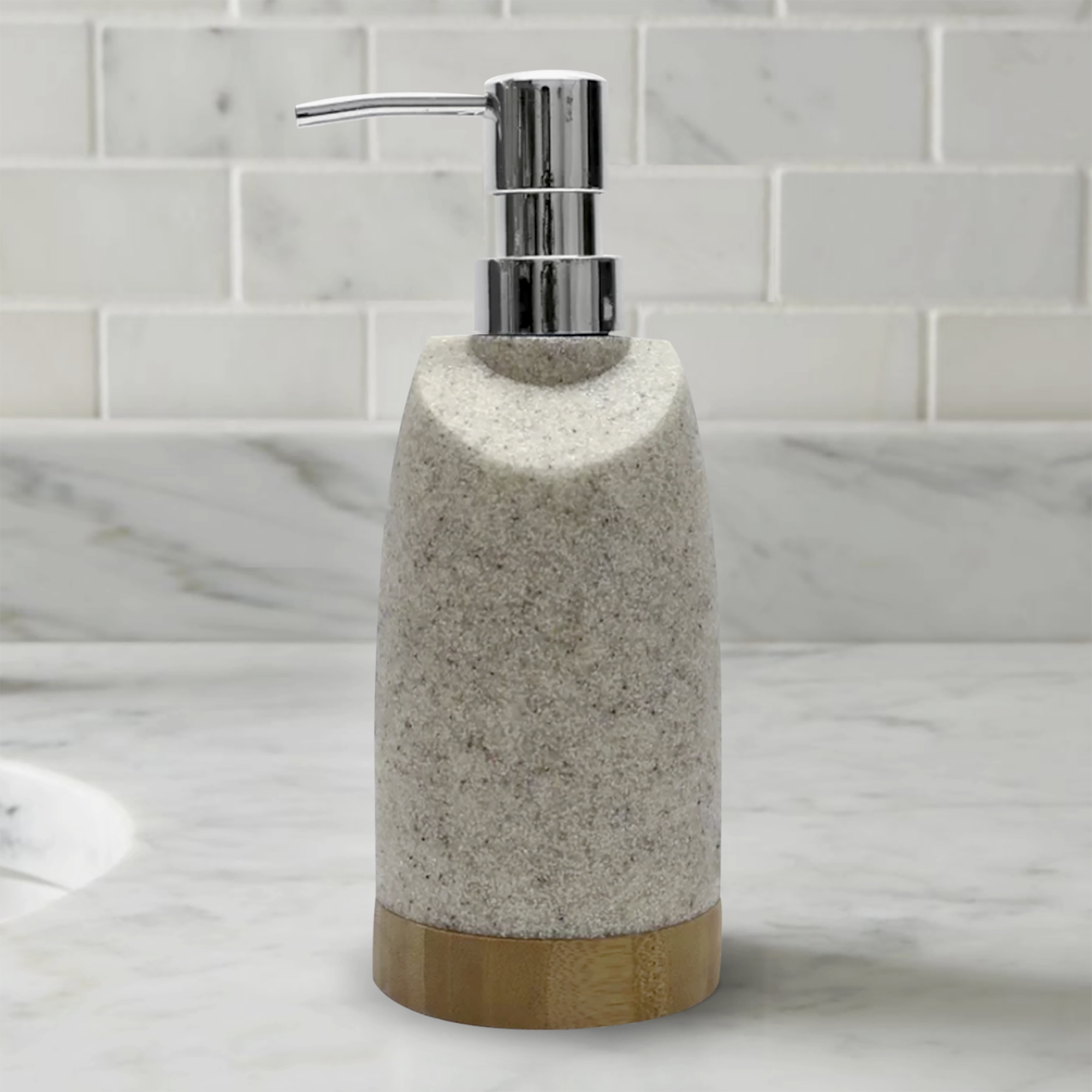 Andie Resin and Wood Liquid Soap Pump