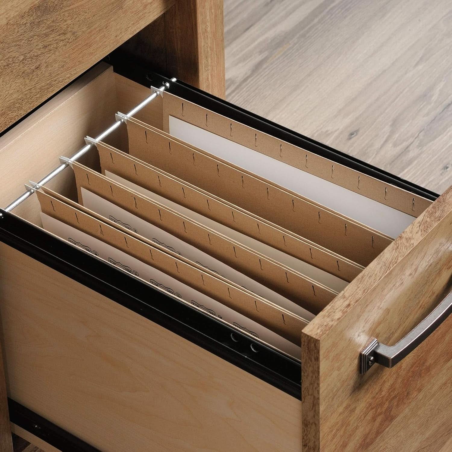 Sindoori Mango Computer Desk With Integrated Drawers