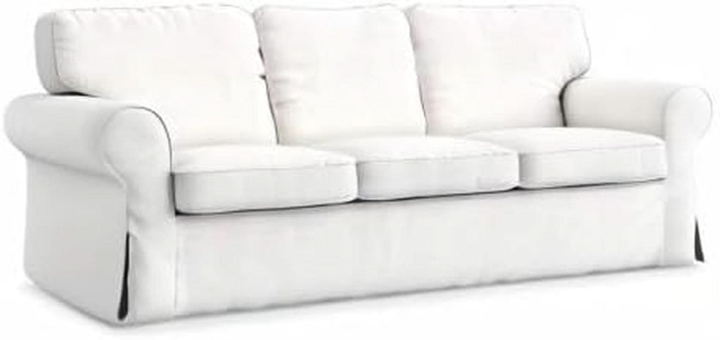 IKEA Ektorp 3 Seat Sofa Slipcover White Replacement