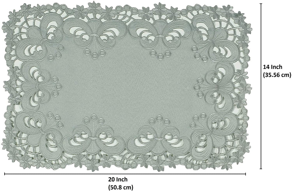 Placemats with European Embroidery - The Creola Collection