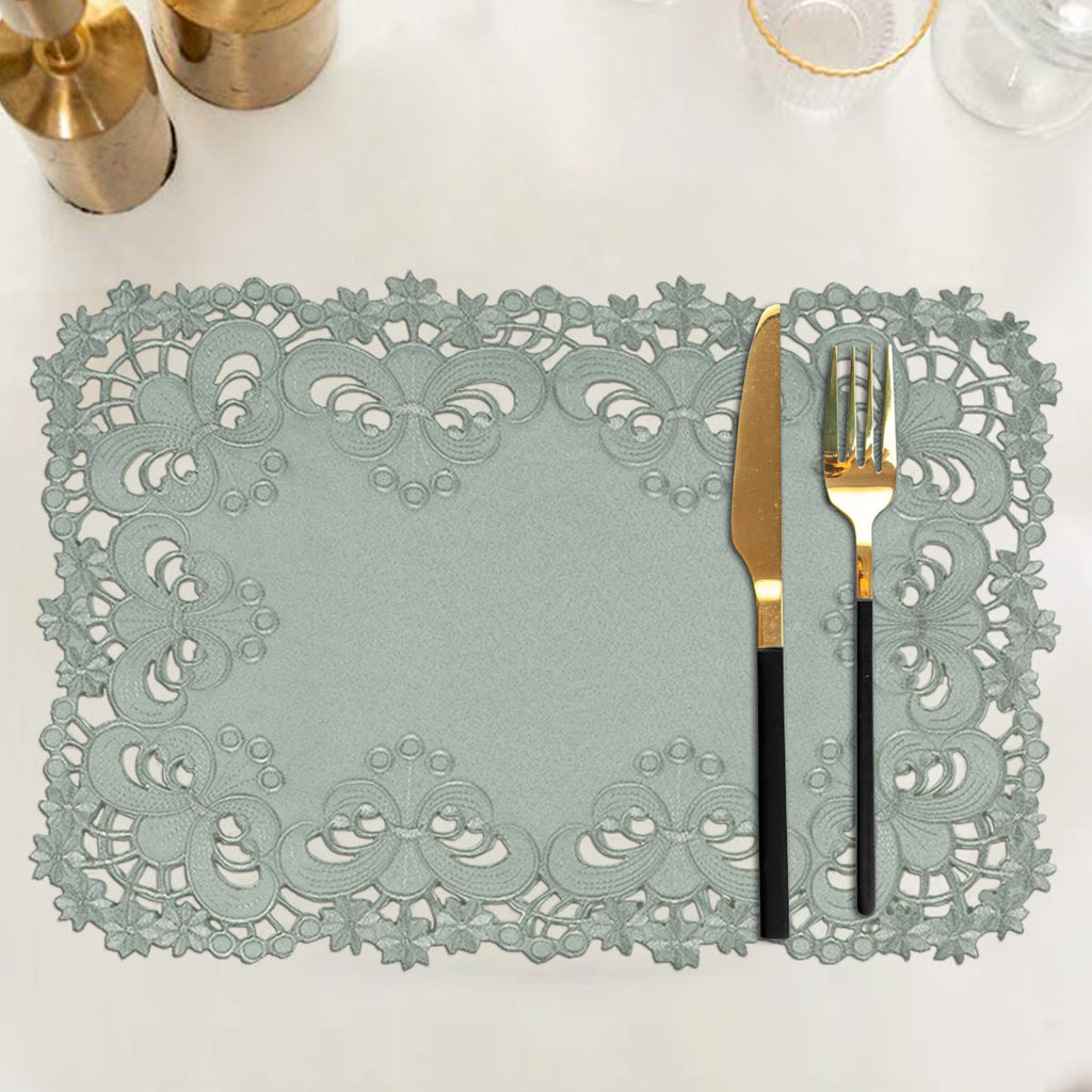 Placemats with European Embroidery - The Creola Collection