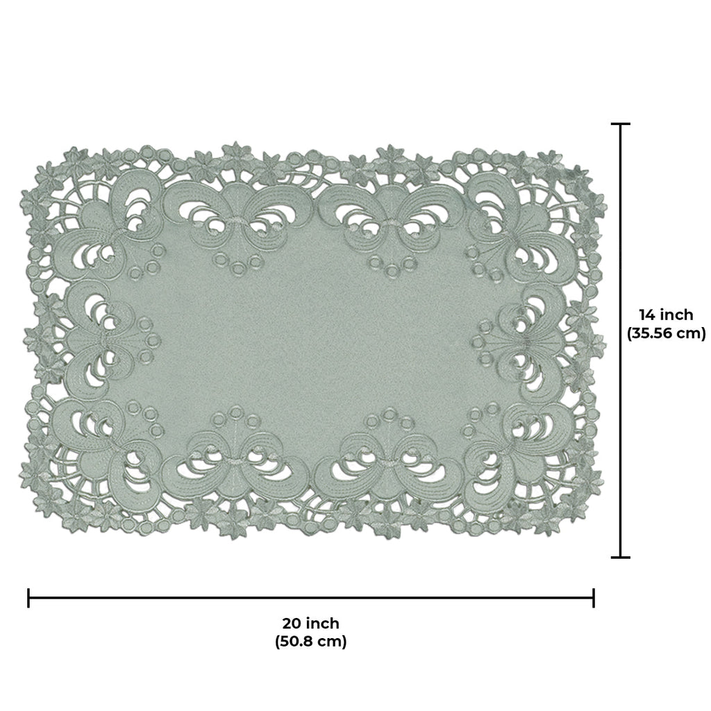 Placemats with European Embroidery - The Creola Collection